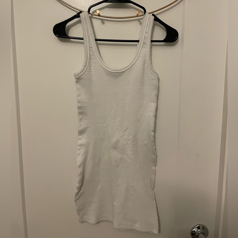 Signatures White Bodycon Mini Dress